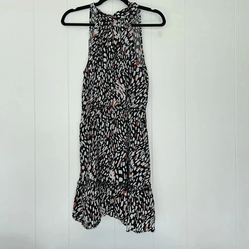 BTFBM Women’s Halter Neck Tie Mini Dress Y11